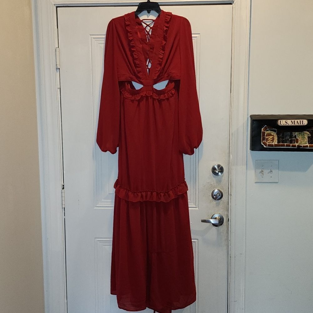 Bordeaux Colored Maxi - Picture 3 of 7